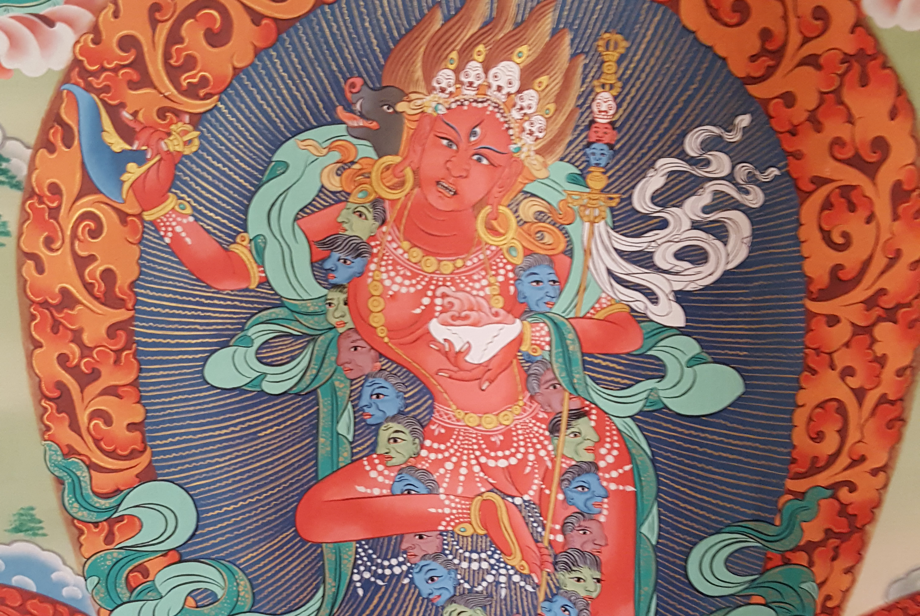 Vajravarahi und Tummo