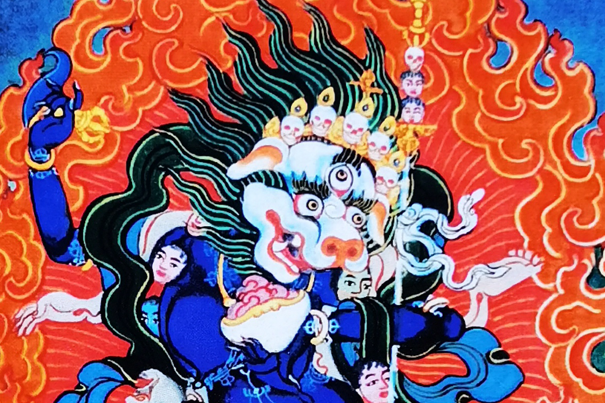 Die Singamukha Einweihung und Praxis